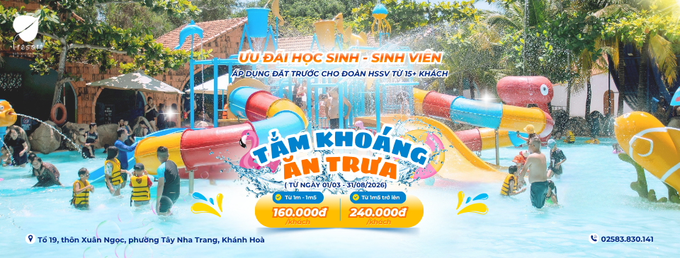 ĐỢI CẢ NĂM, COMBO HSSV ĐƯỢC MONG CHỜ NHẤT ĐÃ QUAY TRỞ LẠI TẠI I-RESORT!